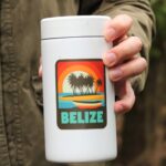 Belize Sticker | City & Travel Stickers | Waterproof, Vinyl and Dishwasher Safe | Laptop, Water bottle, Luggage, Tumbler - Image 2