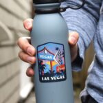 Las Vegas Nevada Sticker | City & Travel Stickers | Waterproof, Vinyl and Dishwasher Safe | Laptop, Water bottle, Luggage, Tumbler - Image 2