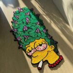 Marge Tufted Rug: Cartoon Inspired Handmade Carpet - Image 6