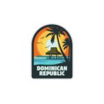 Dominican Republic Sticker | City & Travel Stickers | Waterproof, Vinyl and Dishwasher Safe | Travel Mug, Water bottle, Luggage