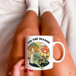 Cute Frog Christmas Mug, Festive Tis the Season Christmas Cup, Hot Chocolate Mug, Xmas Eve Box Filler, Boy Girl Xmas Secret Santa, Mug Gifts - Image 3