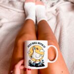Rollerskating Goose Cottagecore Coffee Mug, Just Roll With It Quote, Retro 80s Teacher Cup, Hippie Office Gifts, Unique Mug, Novelty Gift - Image 3
