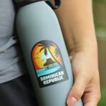 Dominican Republic Sticker | City & Travel Stickers | Waterproof, Vinyl and Dishwasher Safe | Travel Mug, Water bottle, Luggage - Image 4