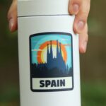 Spain Sticker | City & Travel Sticker | Waterproof, Vinyl and Dishwasher Safe | Laptop, Water bottle, Luggage, Tumbler - Image 2