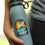 Dominican Republic Sticker | City & Travel Stickers | Waterproof, Vinyl and Dishwasher Safe | Travel Mug, Water bottle, Luggage - Image 3