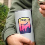 Toronto Ontario Canada Sticker | City & Travel Stickers | Waterproof, Vinyl and Dishwasher Safe | Laptop, Water bottle, Tumbler Sticker - Image 5