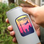 Toronto Ontario Canada Sticker | City & Travel Stickers | Waterproof, Vinyl and Dishwasher Safe | Laptop, Water bottle, Tumbler Sticker - Image 3