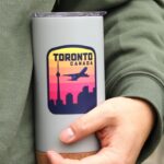 Toronto Ontario Canada Sticker | City & Travel Stickers | Waterproof, Vinyl and Dishwasher Safe | Laptop, Water bottle, Tumbler Sticker - Image 4