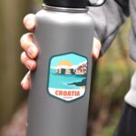 Croatia Sticker, Waterproof Travel Sticker Luggage, Vinyl Stickers For Laptop, Water Bottle Travel Decal, Dishwasher Safe Sticker - Image 2