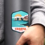 Croatia Sticker, Waterproof Travel Sticker Luggage, Vinyl Stickers For Laptop, Water Bottle Travel Decal, Dishwasher Safe Sticker - Image 5