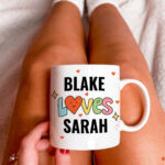 Custom Love You Mug, Valentines Day Gift, Romantic Coffee Cup Personalized, Girlfriend gift, Boyfriend Birthday Present, Anniversary Gift - Image 3