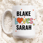 Custom Love You Mug, Valentines Day Gift, Romantic Coffee Cup Personalized, Girlfriend gift, Boyfriend Birthday Present, Anniversary Gift