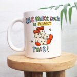 Perfect Pair Cute Mug, Cute Couples Anniversary Cup, Funny Husband Wife Gift, Cute Colleage Anniversary Gift Idea, Gifts under 20 For him - Image 5