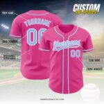 Personalized Baby Reveal Baseball Jersey,Blue or Pink Baseball Jersey,Gender Reveal Jersey,Team Boy Team Girl Jersey,Reveal Party Jersey - Image 4