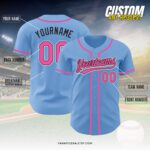 Personalized Baby Reveal Baseball Jersey,Blue or Pink Baseball Jersey,Gender Reveal Jersey,Team Boy Team Girl Jersey,Reveal Party Jersey - Image 3