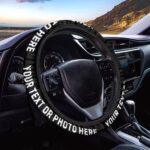 Custom Steering Wheel Cover: Personalized Auto Accessory - Image 5