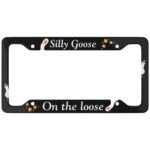 Silly Goose License Plate Frame: Aluminum Car Frame - Image 3