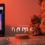 Personalized Custom Nameplate / Name Plate Sign / Great Streamer Gift / Gamer Tag Name Sign / Custom Gamertag Light Sign