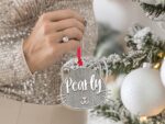 Personalized Cat Ornament for Pet Christmas Gift, Custom Christmas Cat Gift for Cat Lover, Christmas Ornament for Cat Owner Gift for Xmas - Image 9