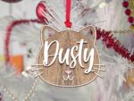 Personalized Cat Ornament for Pet Christmas Gift, Custom Christmas Cat Gift for Cat Lover, Christmas Ornament for Cat Owner Gift for Xmas - Image 10