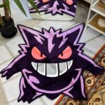 Tufted Anime Character Rug, Handmade Tufted Rug, Custom Rug, Unique Personalized Gift, Anime Fan, Christmas Gift