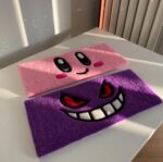 Cartoon Character Keyboard Rug: Y2K Gamer Desk Mat (16”)