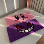 Cartoon Character Keyboard Rug: Y2K Gamer Desk Mat (16”)