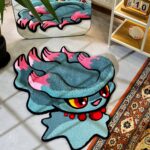 Tufted anime Rug, Tufted Area Rug, Custom Anime Character Rug, Floor Art, Unique Personalized Gift, Anime fan gift, Gift for Him