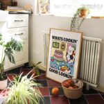 Whats Cookin Good Lookin Dog Print, Kitchen Dining Room Decor, Cute Eclectic Decor, Colordul Prints, Chef Dog Lover Poster, Large UNFRAMED - Image 3