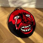 Berserk Behelit Rug: Handmade Tufted Anime Egg of the King - Image 11