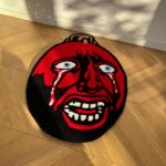 Berserk Behelit Rug: Handmade Tufted Anime Egg of the King - Image 9