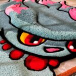 Tufted anime Rug, Tufted Area Rug, Custom Anime Character Rug, Floor Art, Unique Personalized Gift, Anime fan gift, Gift for Him - Image 8