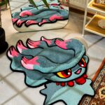 Tufted anime Rug, Tufted Area Rug, Custom Anime Character Rug, Floor Art, Unique Personalized Gift, Anime fan gift, Gift for Him - Image 3