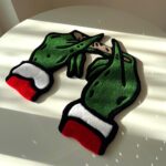 Grinch Hands Tufted Rug, Funny Christmas Decor - Image 8