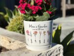 Grandmas Garden Gift for Grandma, Personalized Gifts for Mothers Day Gifts, Personalized Flower Pot, Birth Flower Mom Gifts from Daughter - Image 7