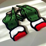 Grinch Hands Tufted Rug, Funny Christmas Decor - Image 7