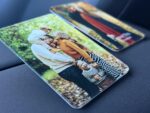 Personalized Photo Car Visor Clip: Family Portrait Acrylic Car Decor - Image 4