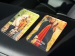 Personalized Photo Car Visor Clip: Family Portrait Acrylic Car Decor