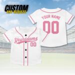 Custom Kids & Youth Name and Number Pinstripe Baseball Jersey Sports Team Personalized Jersey Size 6 Month to 10 Years Made in USA - Image 3
