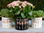 Grandmas Garden Gift for Grandma, Personalized Gifts for Mothers Day Gifts, Personalized Flower Pot, Birth Flower Mom Gifts from Daughter - Image 5