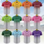 Personalized Team Name And Number Baseball Jersey,Custom Baseball Jersey Shirt, Baseball Jersey Uniform For Fans Baseball Lovers B94 - Image 2