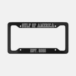 Gulf Of America Est. 2025 Aluminum License Plate Frame - Image 2