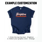 Custom Football Team Shirt, Personalized Football Mascot T Shirt, High School Football Tee,  Game Day Football Shirt, Custom Football Shirt - Image 4