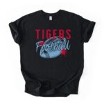 Custom Football Team Shirt, Personalized Football Mascot T Shirt, High School Football Tee,  Game Day Football Shirt, Custom Football Shirt