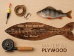 Personalized Fish Ruler for Fathers Day Gift From Kids, Fishing Gift for Dad, Funny Fish Ruler for Dad Gift for Grandpa, Fishing Buddy Gift - Image 10
