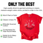 Custom Football Team Shirt, Personalized Football Mascot T Shirt, High School Football Tee,  Game Day Football Shirt, Custom Football Shirt - Image 7