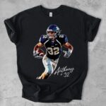 Custom Football Player Shirt, Personalized Photo Shirt, Game Day Football Name and Number TShirt, Senior Football Mom Gift, Football Dad Tee