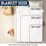 Custom Team Blanket, School Sport Team Logo Personalized Blanket With Name, College Dorm Fleece, Personal Team Gift, Senior Graduation Gift - Image 6