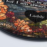 Memorial Stained Glass Suncatcher, Lightcatcher Loss Of Dad, Window Decor Gift for Dad, Gif for Mother'sm, Sympathy Gift Memorial Suncatcher - Image 4