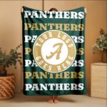 Custom Team Blanket, School Sport Team Logo Personalized Blanket With Name, College Dorm Fleece, Personal Team Gift, Senior Graduation Gift - Image 2